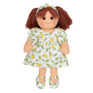 Hopscotch Lovely Soft Rag Doll LUCY Lemons Dress Doll 35cm Large