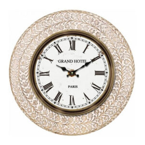 Clocks Vintage Inspired Wall Hanging Grand Hotel Large Clock 58cm