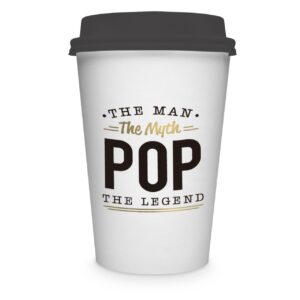 Landmark Ceramic Tea Coffee Travel Mug Cup Pop The Legend