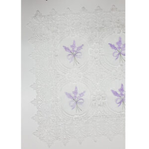French Country Doiley Lavender and Lace Doily for Table Duchess 40x40cm