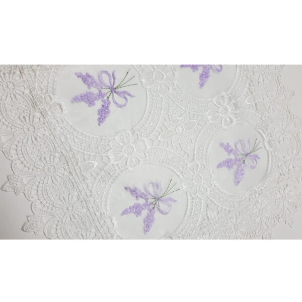 French Country Doiley Lavender and Lace Doily for Table Duchess 40x40cm