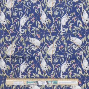 Patchwork Quilting Fabric Cheeky Possums Allover 50x55cm FQ