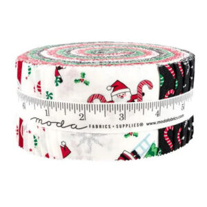 Moda Quilting Jelly Roll Patchwork Candy Cane Lane 2.5 Inch Fabrics