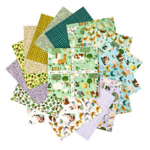Clothworks Quilting Patchwork Charm Pack Dale Farm 5 Inch Sewing Fabric