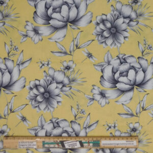 Patchwork Quilting Sewing Fabric Buttercup Yellow 50x55cm FQ