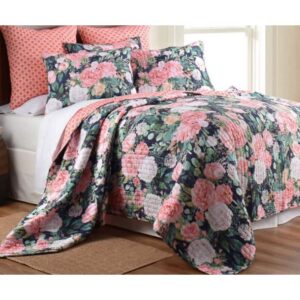 French Country Patchwork Bed Quilt Queens Coverlet Assorted Sizes