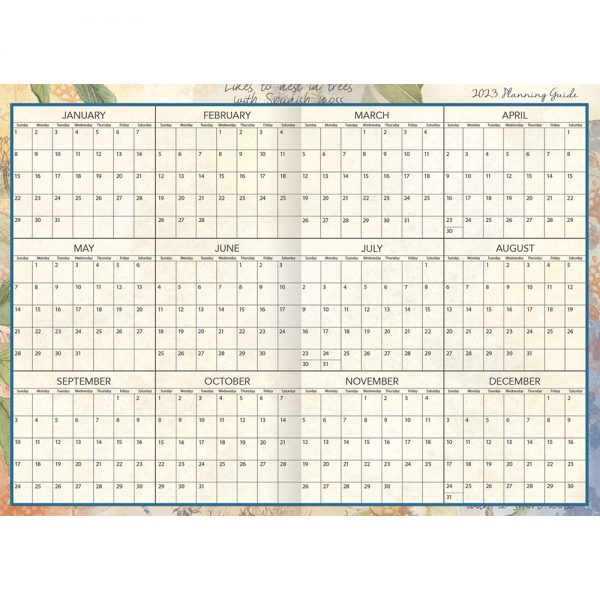 Lang 2023 13 Monthly Planner Field Guide 12 Inch Diary