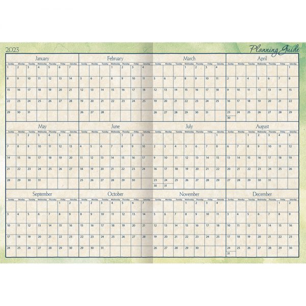 Lang 2023 13 Month Pocket Planner Bountiful Blessings Diary