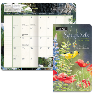 Lang 2023-2024 2 Year Pocket Planner Songbirds Diary