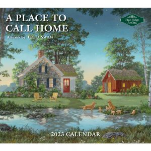 Pine Ridge 2023 Calendar A Place to Call Home Calender Fits Wall Frame
