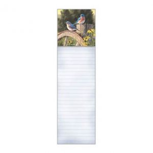 Legacy List Pad Songbirds Ruled Tear Off Pages Magnetic