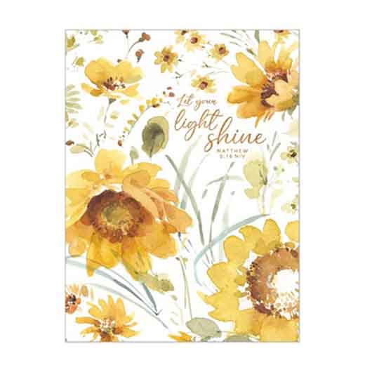 Legacy Note Card Set Sunflowers Set of 10 with Envelopes