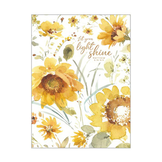 Legacy Undated Weekly Planner Sunflowers Diary