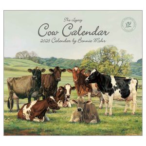 Legacy 2023 Calendar Cow Calender Fits Wall Frame