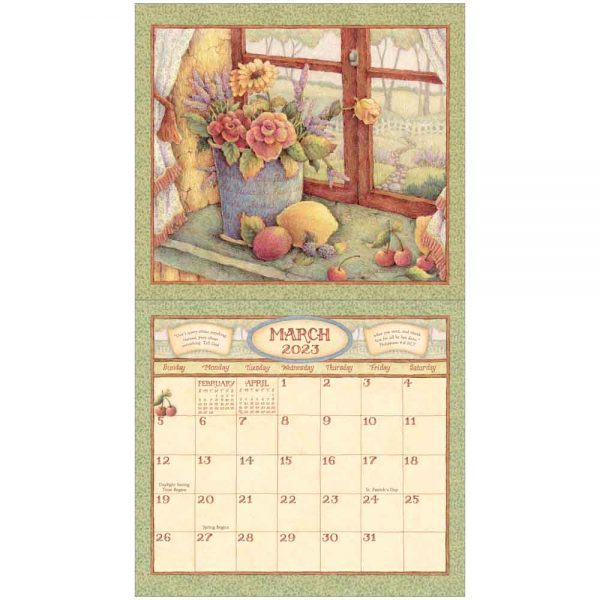 Legacy 2023 Calendar Faithful Moments Calender Fits Wall Frame Scipture