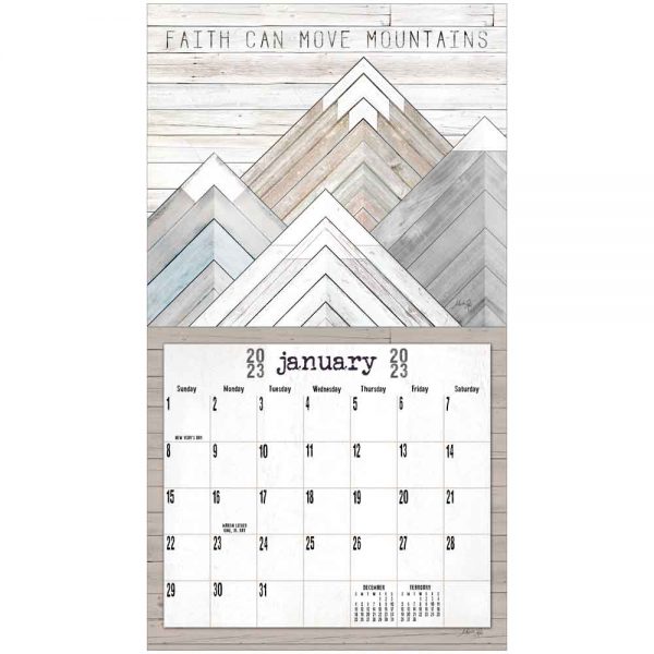 Legacy 2023 Calendar Words to Live By Calender Fits Wall Frame