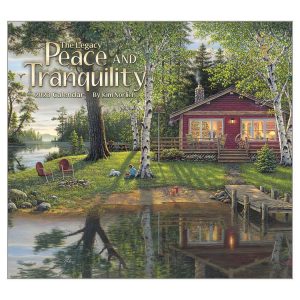 Legacy 2023 Calendar Peace and Tranquility Calender Fits Wall Frame