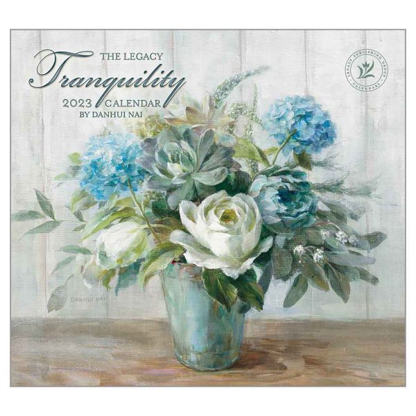 Legacy 2023 Calendar Tranquility Calender Fits Wall Frame