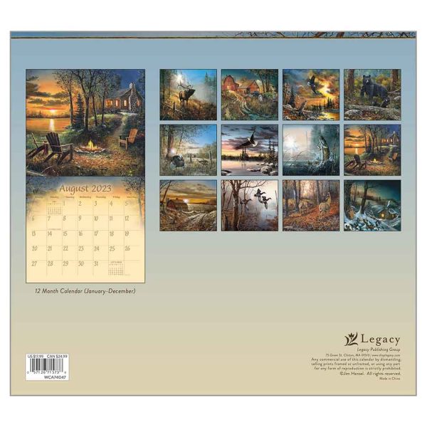 Legacy 2023 Calendar Everyday Miracles Calender Fits Wall Frame