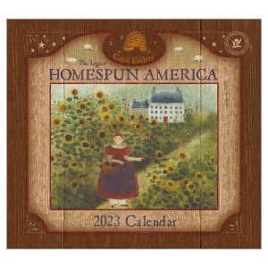 Legacy 2023 Calendar Homespun America Calender Fits Wall Frame