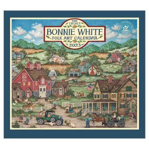 Legacy 2023 Calendar Bonnie White Calender Fits Wall Frame