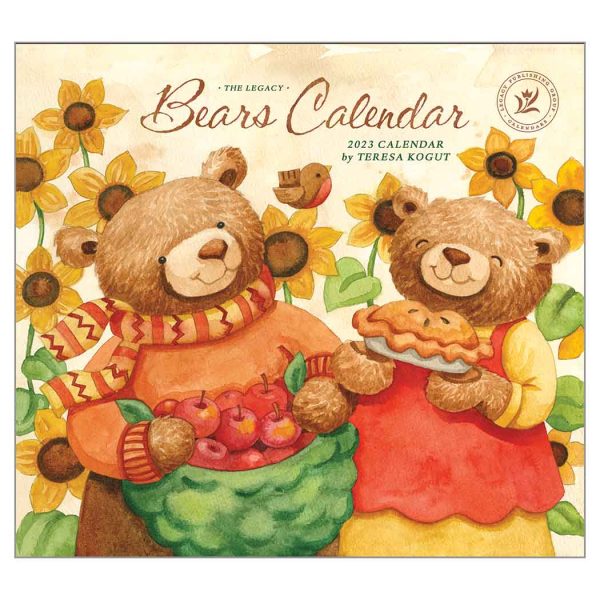 Legacy 2023 Calendar Bears Calender Fits Wall Frame