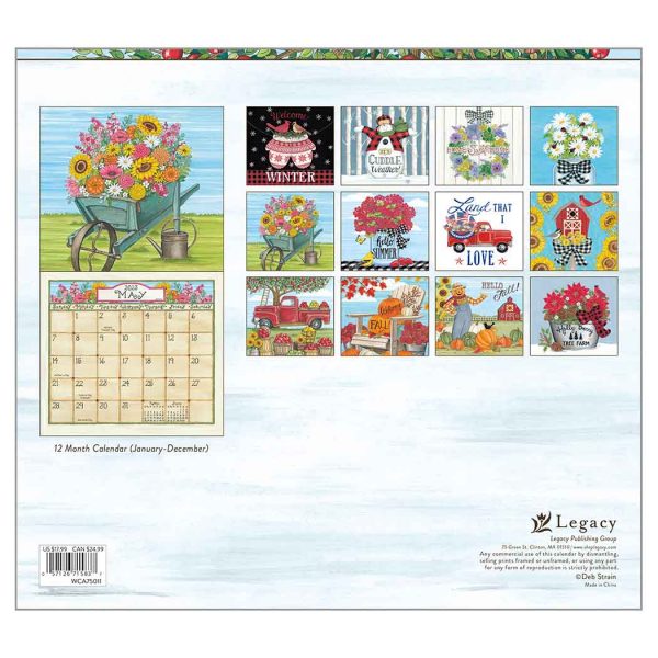 Legacy 2023 Calendar Coming Home Calender Fits Wall Frame