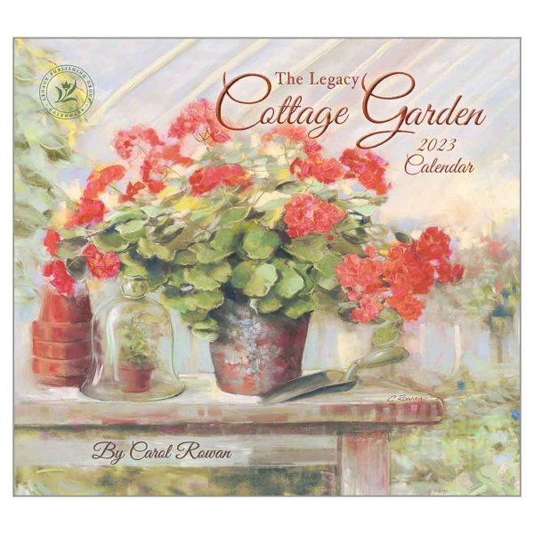 Legacy 2023 Calendar Cottage Garden Calender Fits Wall Frame