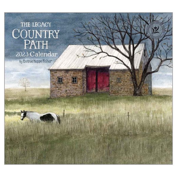 Legacy 2023 Calendar Country Path Calender Fits Wall Frame