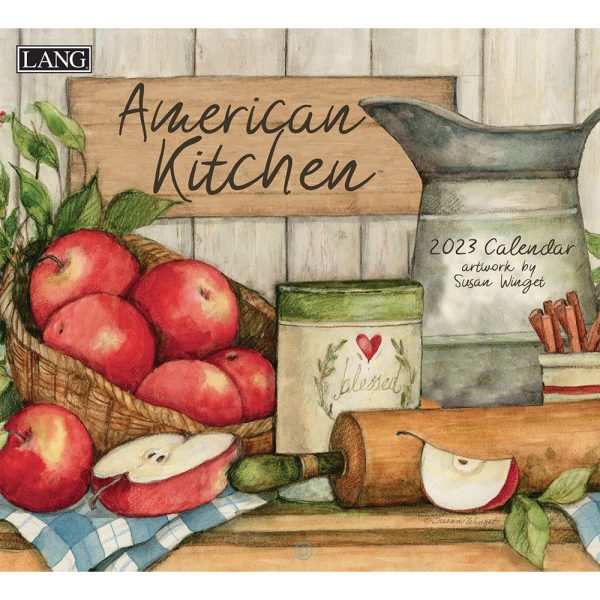 Lang 2023 Calendar American Kitchen Calender Fits Wall Frame