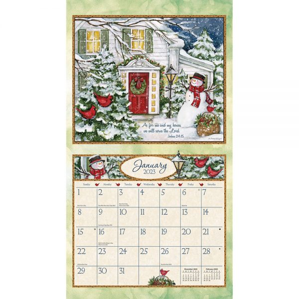 Lang 2023 Calendar Bountiful Blessings Calender Fits Wall Frame