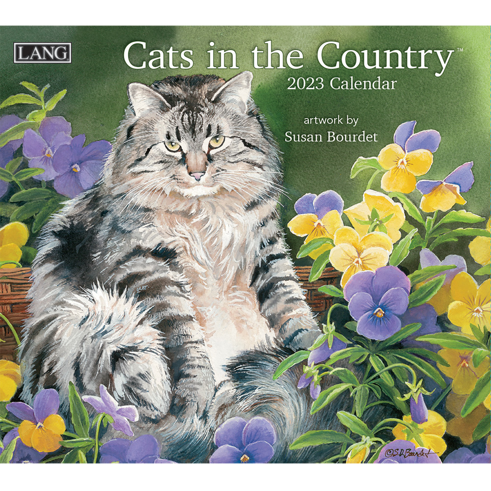 Cats In The Country Calendar 2025