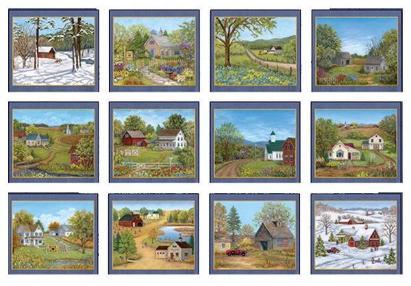 Lang 2023 Calendar Country Living Calender Fits Wall Frame