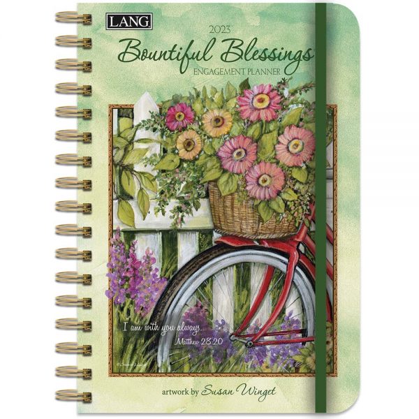 Lang 2023 Spiral Engagement Planner Bountiful Blessings Diary