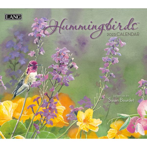 Lang 2023 Calendar Hummingbirds Calender Fits Wall Frame