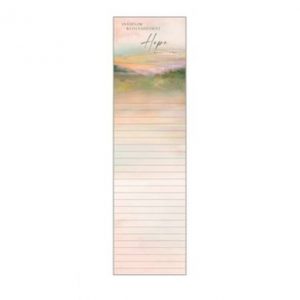 Legacy List Pad Sunrise Ruled Tear Off Pages Magnetic