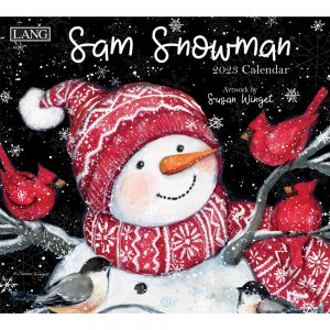 Lang 2023 Calendar Sam Snowman Calender Fits Wall Frame