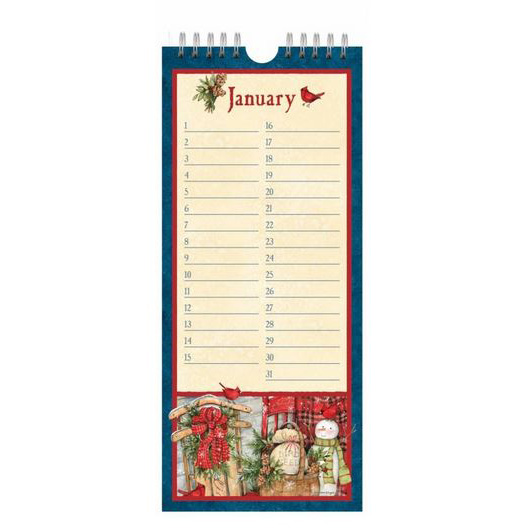 Lang Special Date Organizer Heart and Home Perpetual