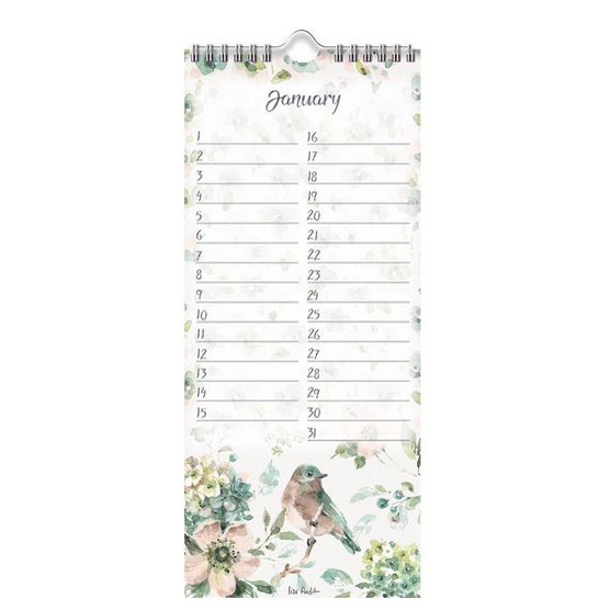 Lang Special Date Organizer Watercolor Seasons Perpetual Calendar