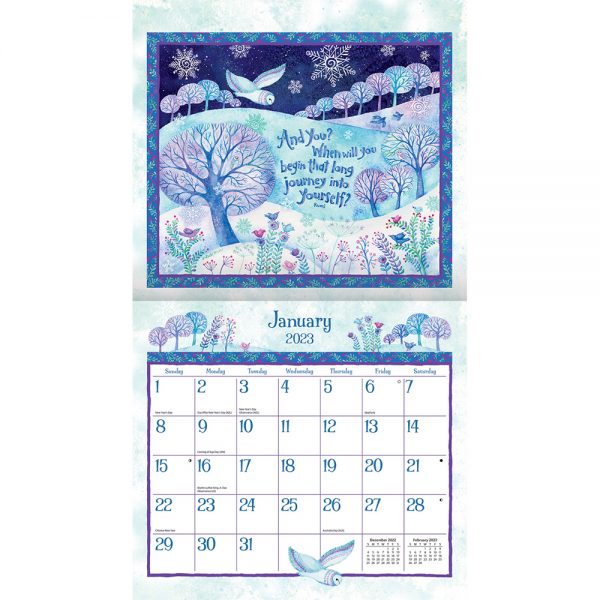 Lang 2023 Calendar Simple Inspirations Calender Fits Wall Frame