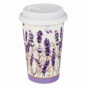 Landmark Tea Coffee Lavender Dreams Travel Mug Cup