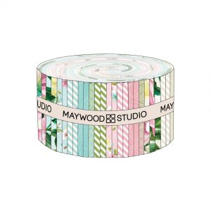 Maywood Studio Quilting Patchwork Sewing Jelly Roll Lanai 2.5 Inch Fabrics
