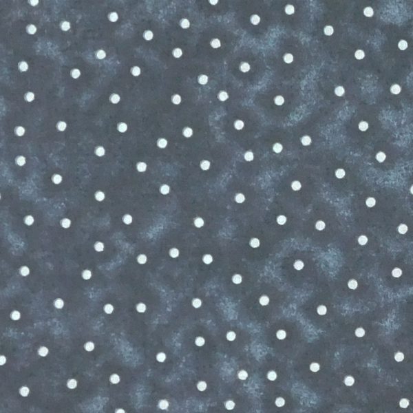 Quilting Patchwork Fabric Sewing Grey White Spots Wide Backing 270x50cm