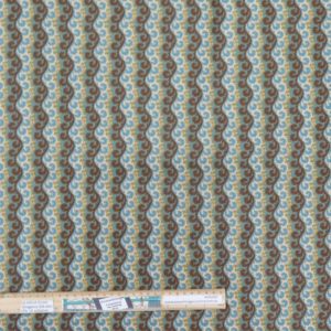 Quilting Patchwork Cotton Sewing Fabric Windermere Repro Blue 1 Meter