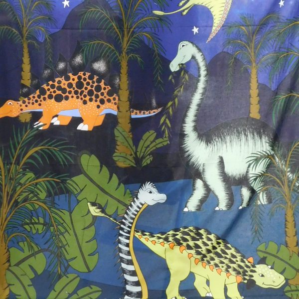 Quilting Patchwork Fabric Sewing Dinosaur Panel Wide Backing 295x275cm
