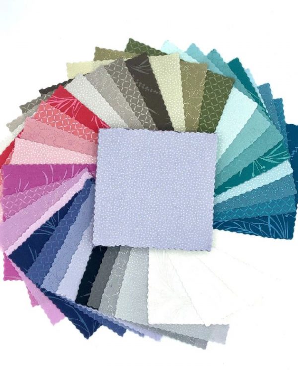 Maywood Studio Quilting Patchwork Sewing Charm Pack Opal Essence 5 Inch Fabrics