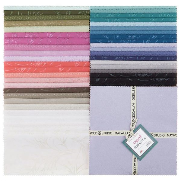 Maywood Studio Quilting Patchwork Sewing Opal Essence Layer Cake 10 Inch Fabrics