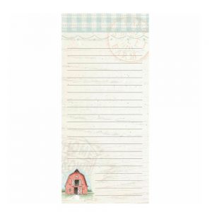 Lang List Pad Farmhouse Ruled Tear Off Pages Magnetic
