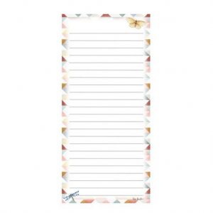 Lang List Pad Spring Meadow Ruled Tear Off Pages Magnetic
