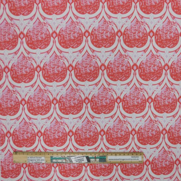 Patchwork Quilting Fabric Tula Pink Parisville Seas of Tears 50x55cm FQ